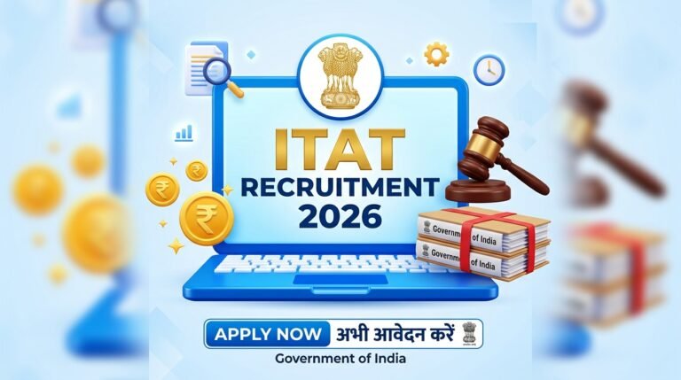 ITAT RECRUITMENT 2026