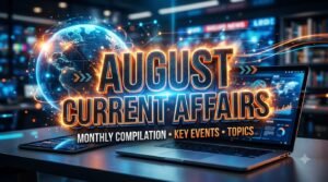 August Current Affairs