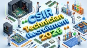 CSIR Technician Recruitment 2026