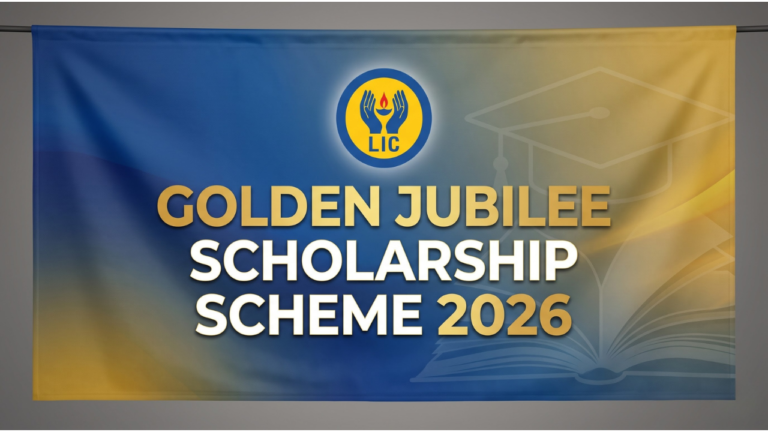 Golden Jubilee Scholarship Scheme 2026