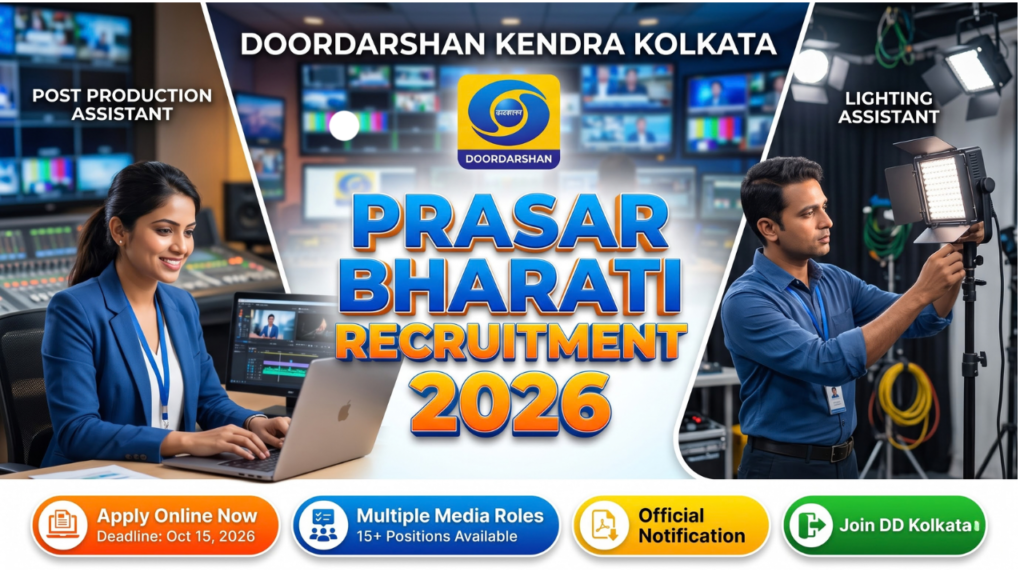 doordarshan-kendra-kolkata-recruitment-2026