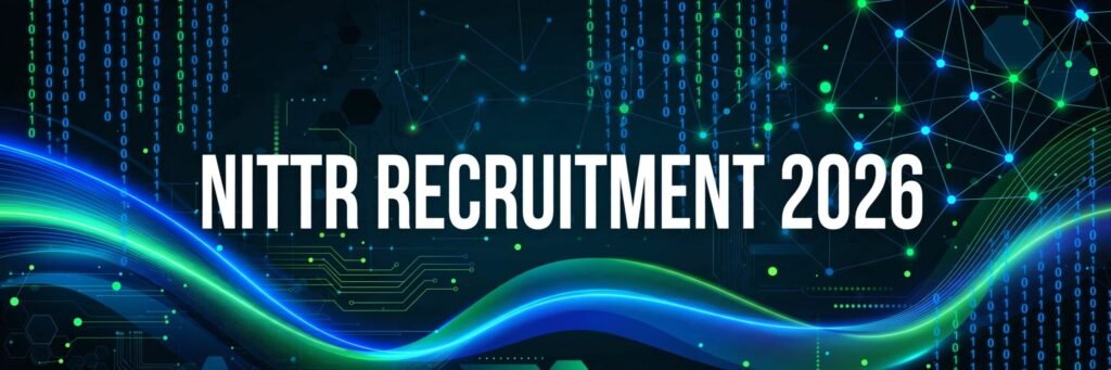 NITTTR RECRUITMENT